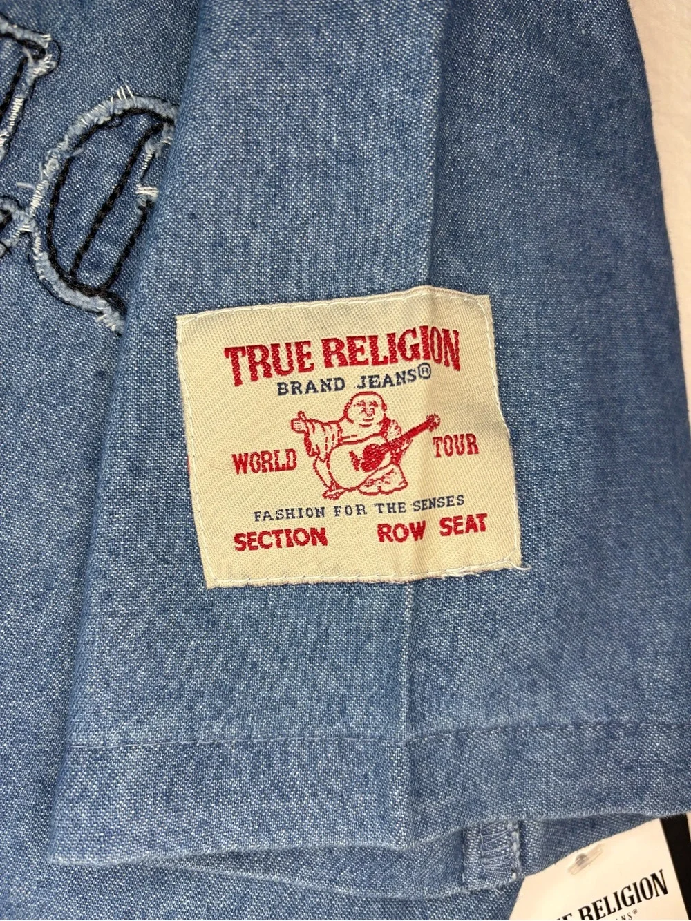 True Religion Kids Blue Denim Button-Front Shirt